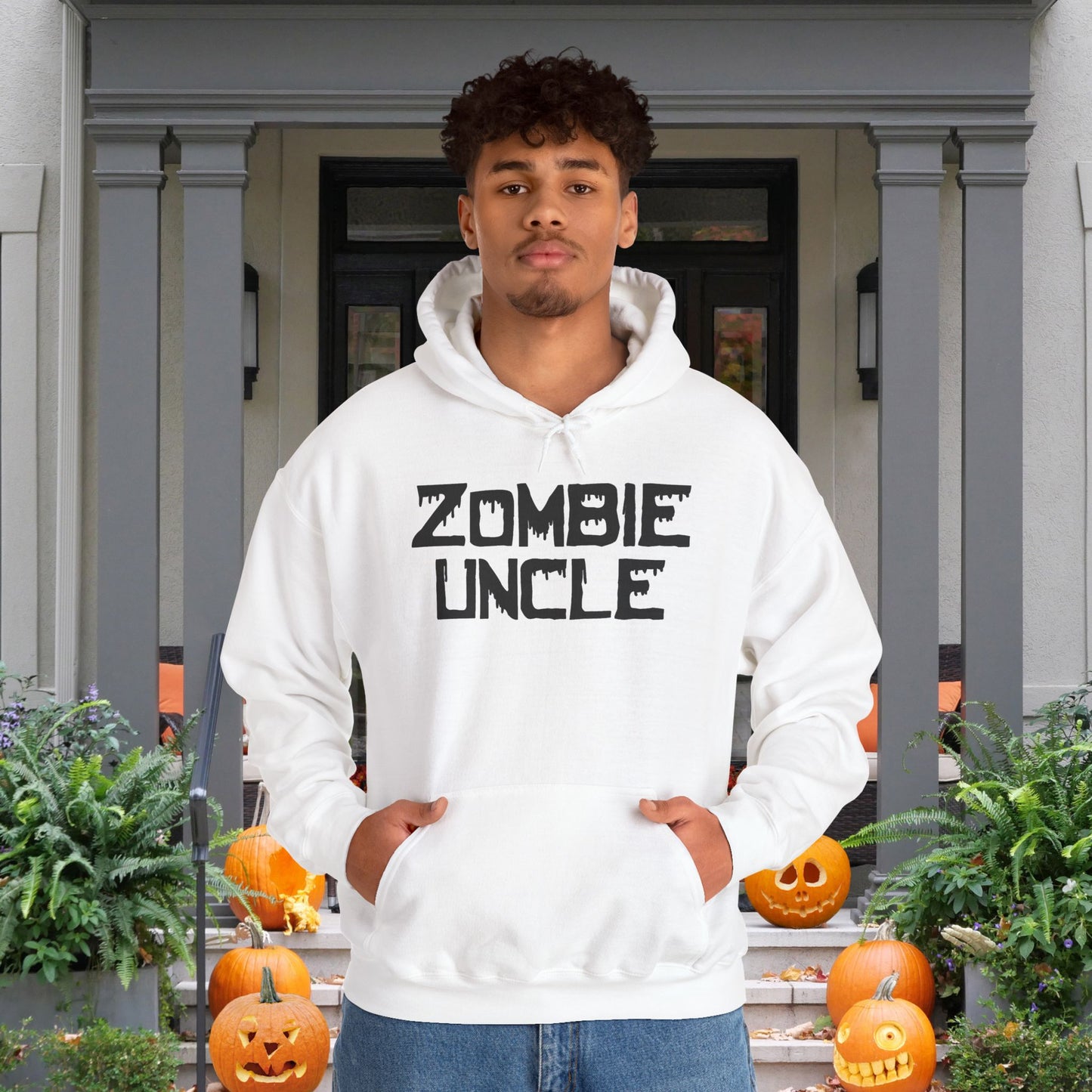 ""Zombie Uncle Heavy Blend™ Hooded Sweatshirt