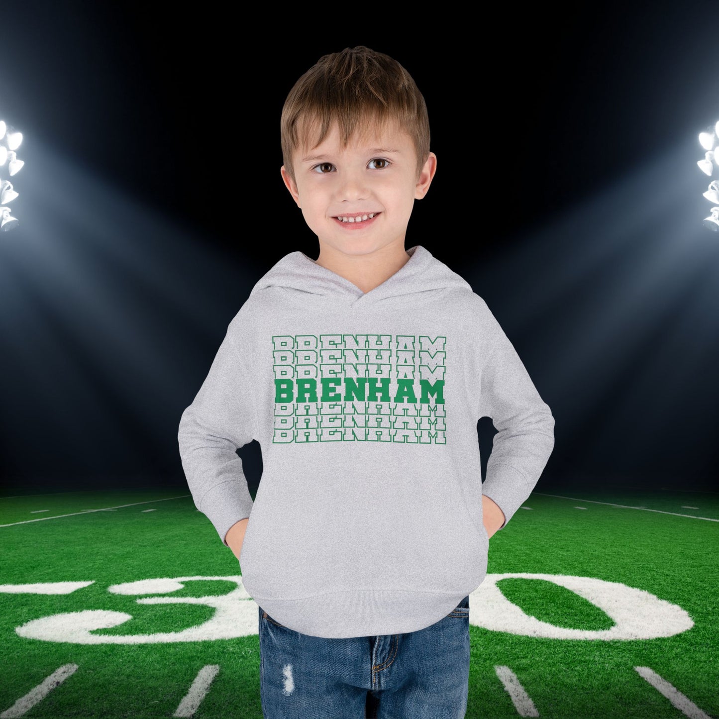 Brenham (Stacked) Toddler Hoodie