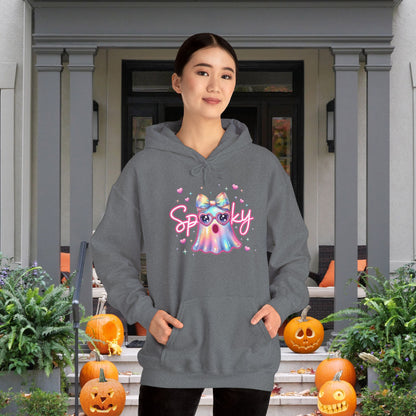 Spooky Pastel Ghost Heavy Blend™ Hooded Sweatshirt