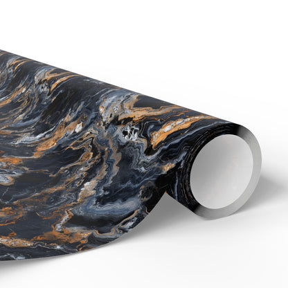 Moonspill Marble Wrapping Paper