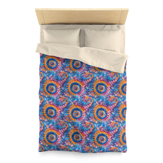 Trippy Taffy Microfiber Duvet Cover