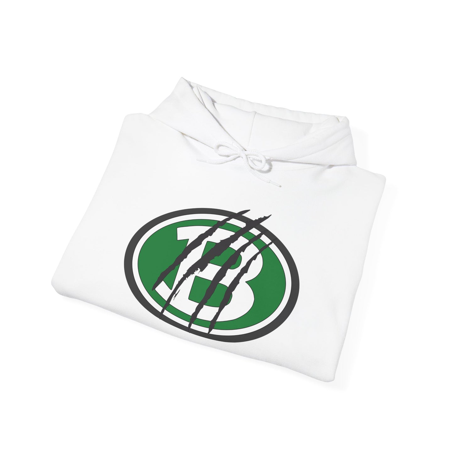Brenham ISD Logo w/Claw Marks Adult Heavy Blend™ Hoodie