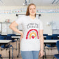 Made to Teach Rainbow Adult T-shirt