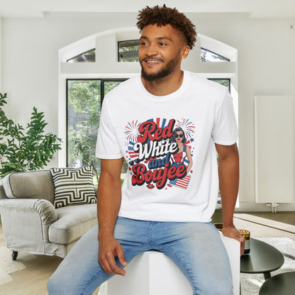 Red, White, and Boujee Adult T-shirt