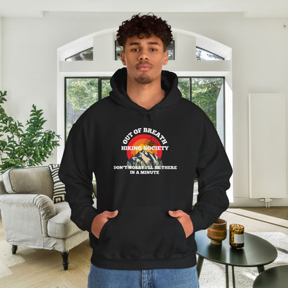 Out of Breath Hiking Society Heavy Blend™ Hooded Sweatshirt