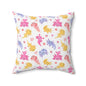 Axolotl Whimsy Throw Pillow