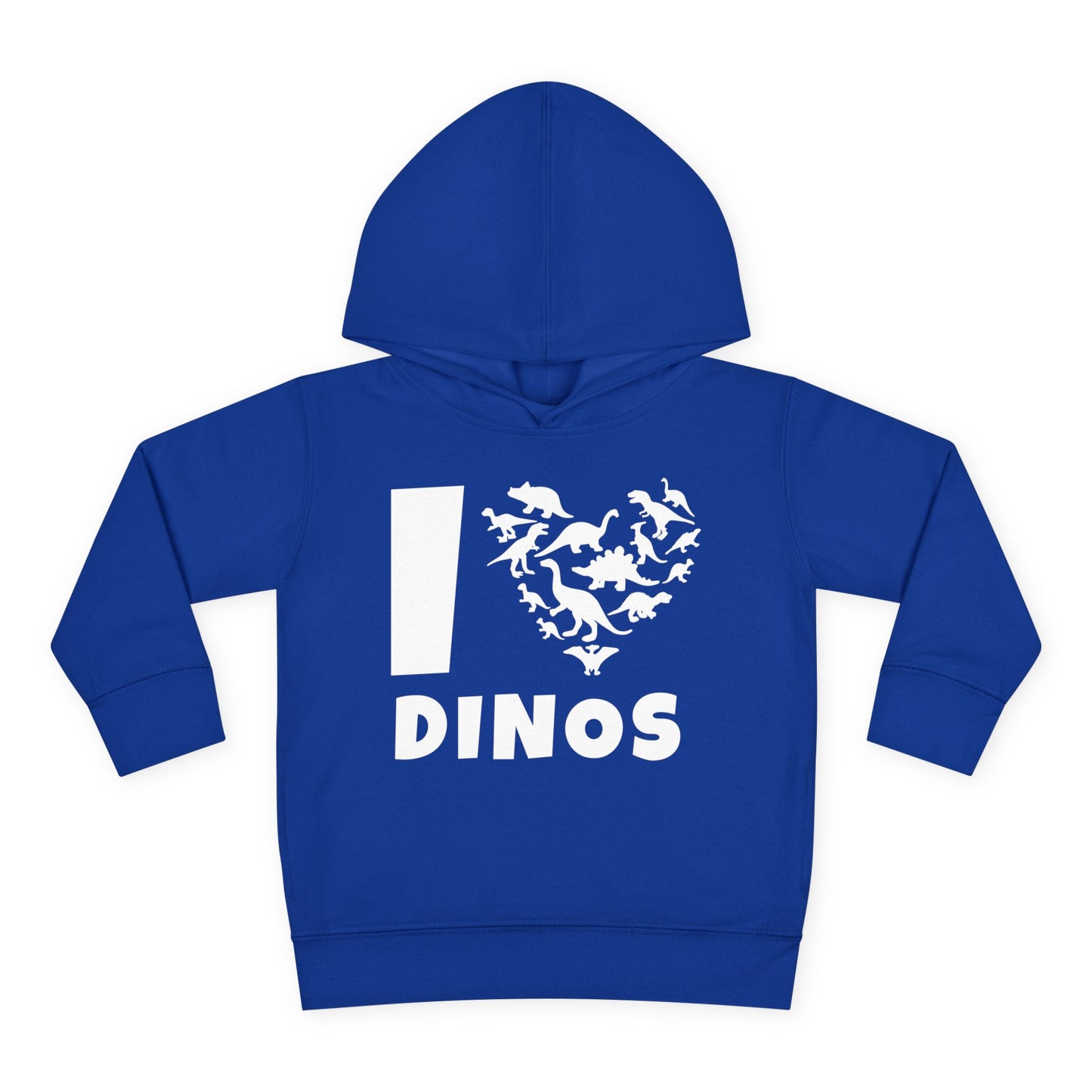 I Love Dinos (Dino Heart) Toddler Hoodie