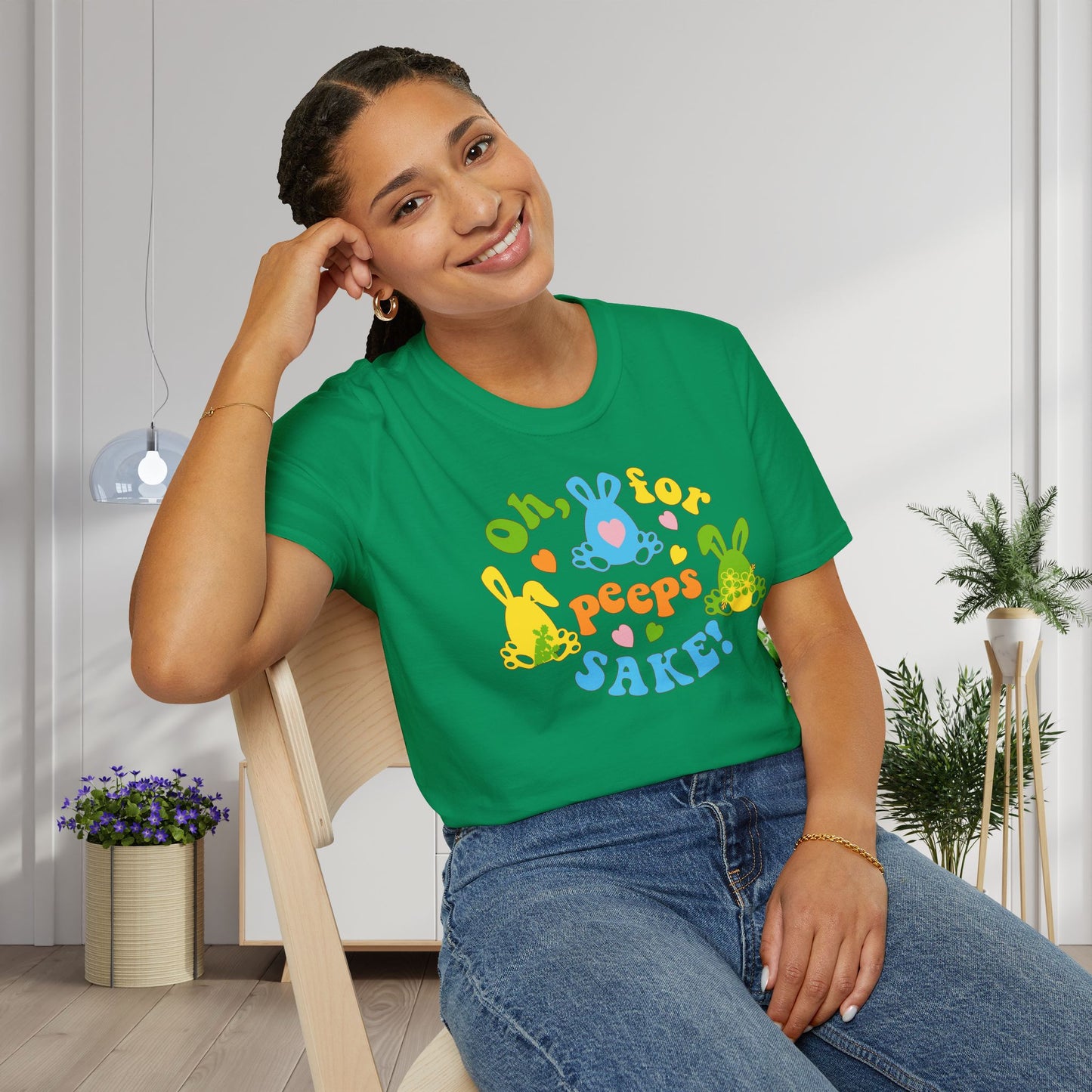 Oh For Peeps Sake (Easter) Adult T-shirt