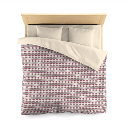 Rosewood Cairn Stripes Microfiber Duvet Cover