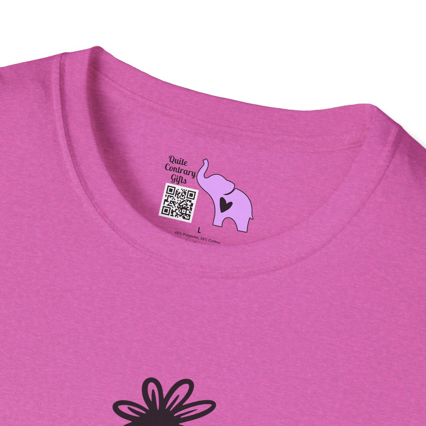 Dreams (Vertical, Floral) Adult T-shirt