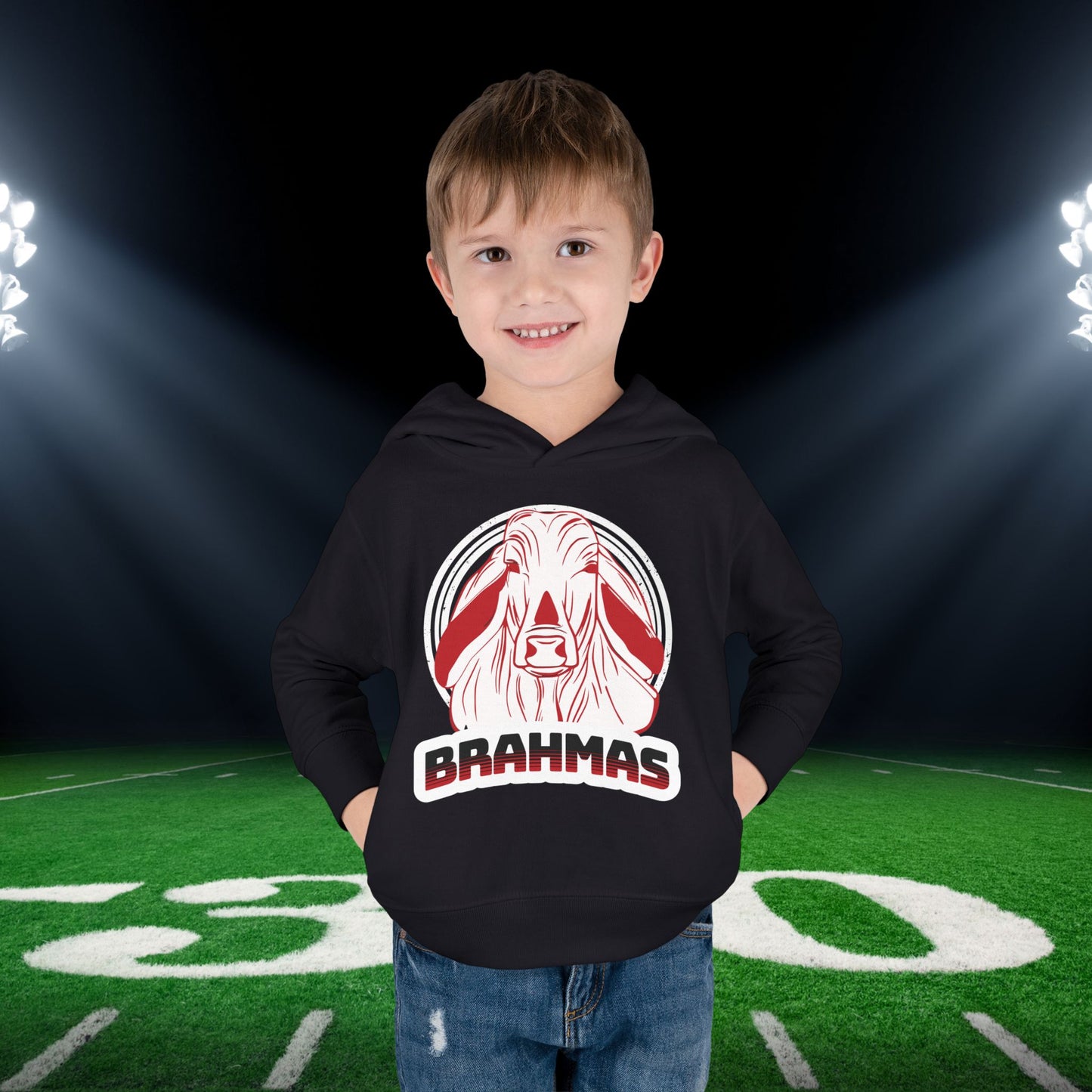 Brahmas Circle Toddler Hoodie