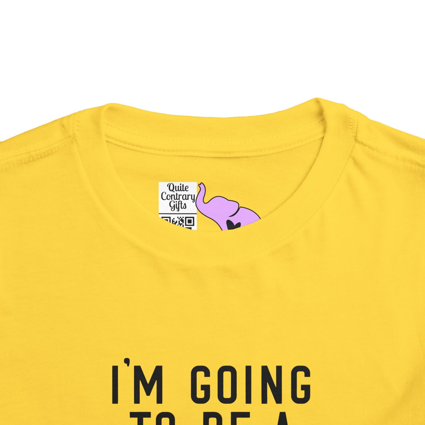 I'm Going To Be A Big Brother (Script) Toddler Tee