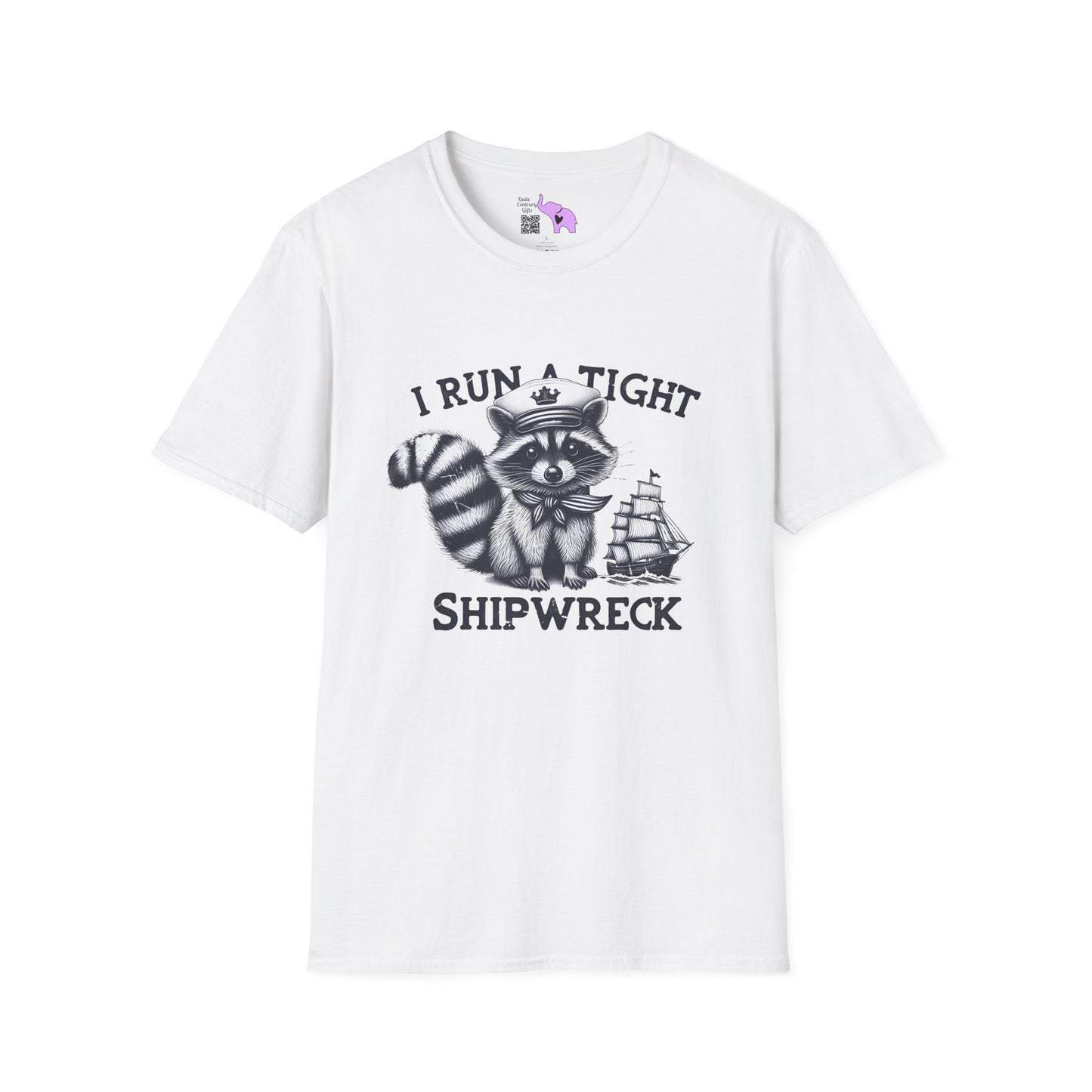 I Run A Tight Shipwreck Adult T-shirt