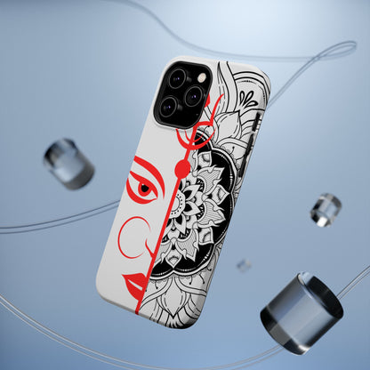 Goddess Durga Mata w/Manala MagSafe® Compatible Tough Case for iPhone