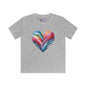 Heart of Many Colors Youth Softstyle Tee