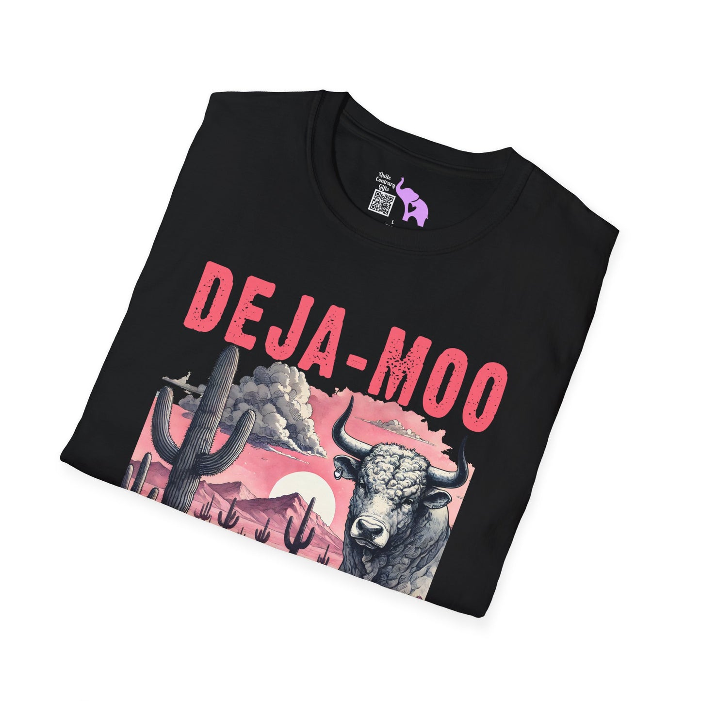 Deja Moo Adult T-shirt