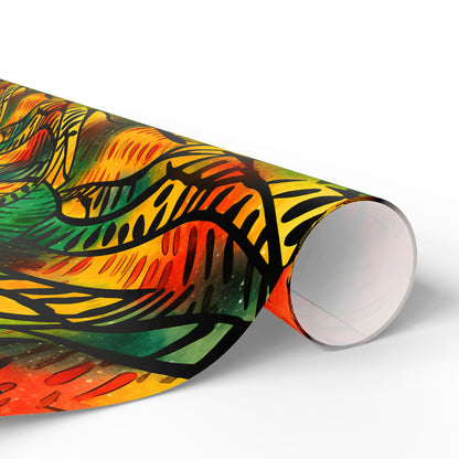 Kuumba Spark Kwanzaa Wrapping Paper