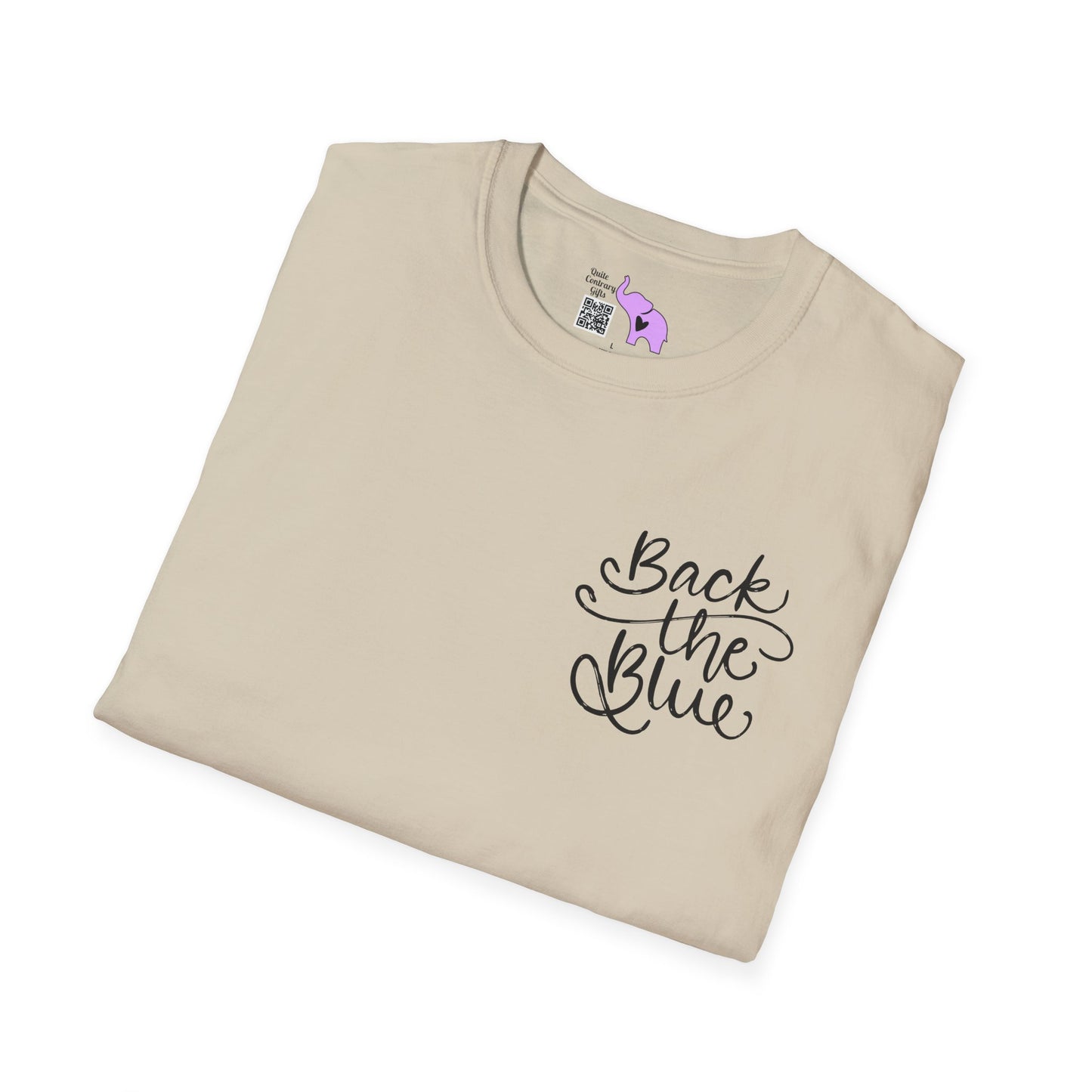 Back The Blue Adult T-shirt