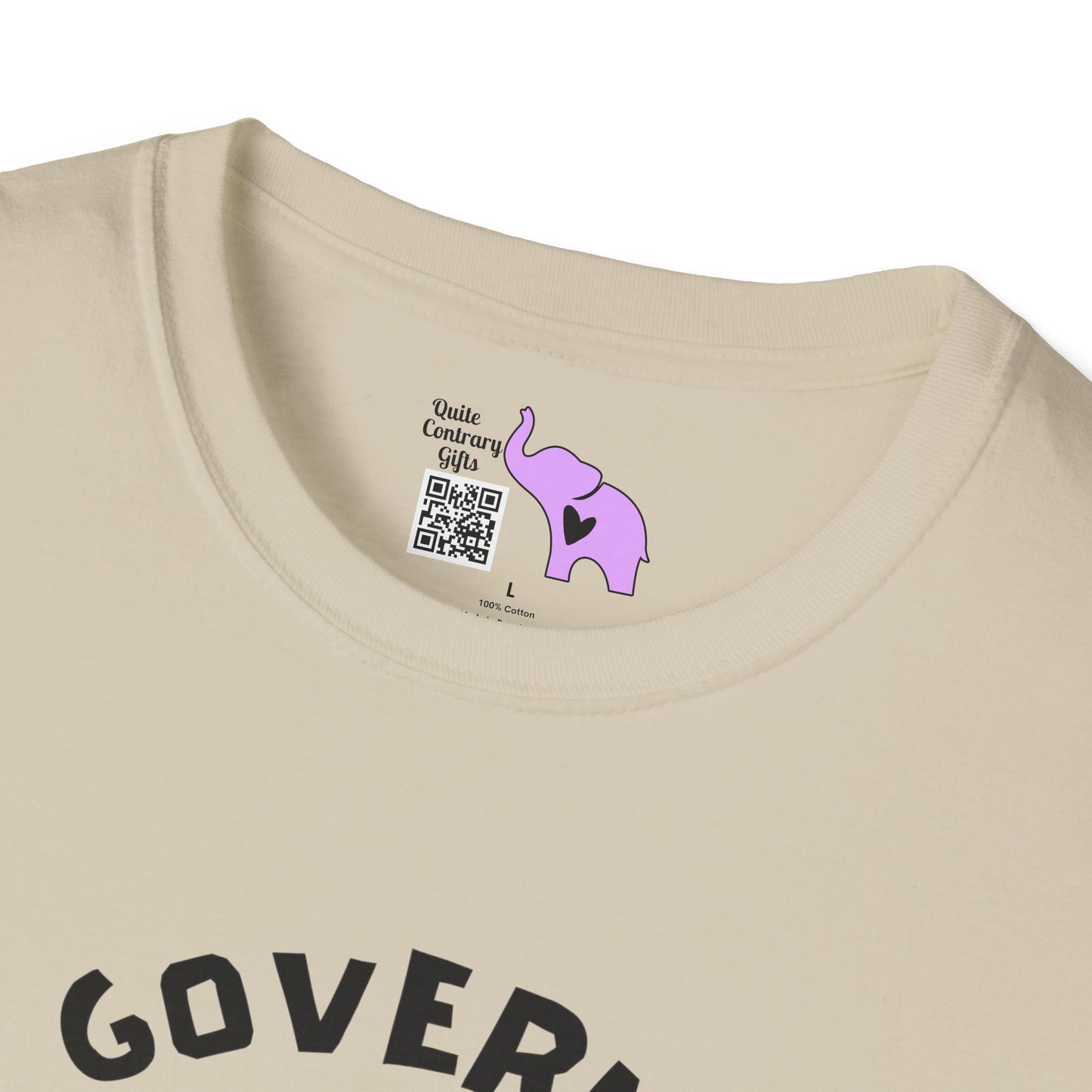 The Government is Lying To Us Female Skull/Glasses Adult T-shirt