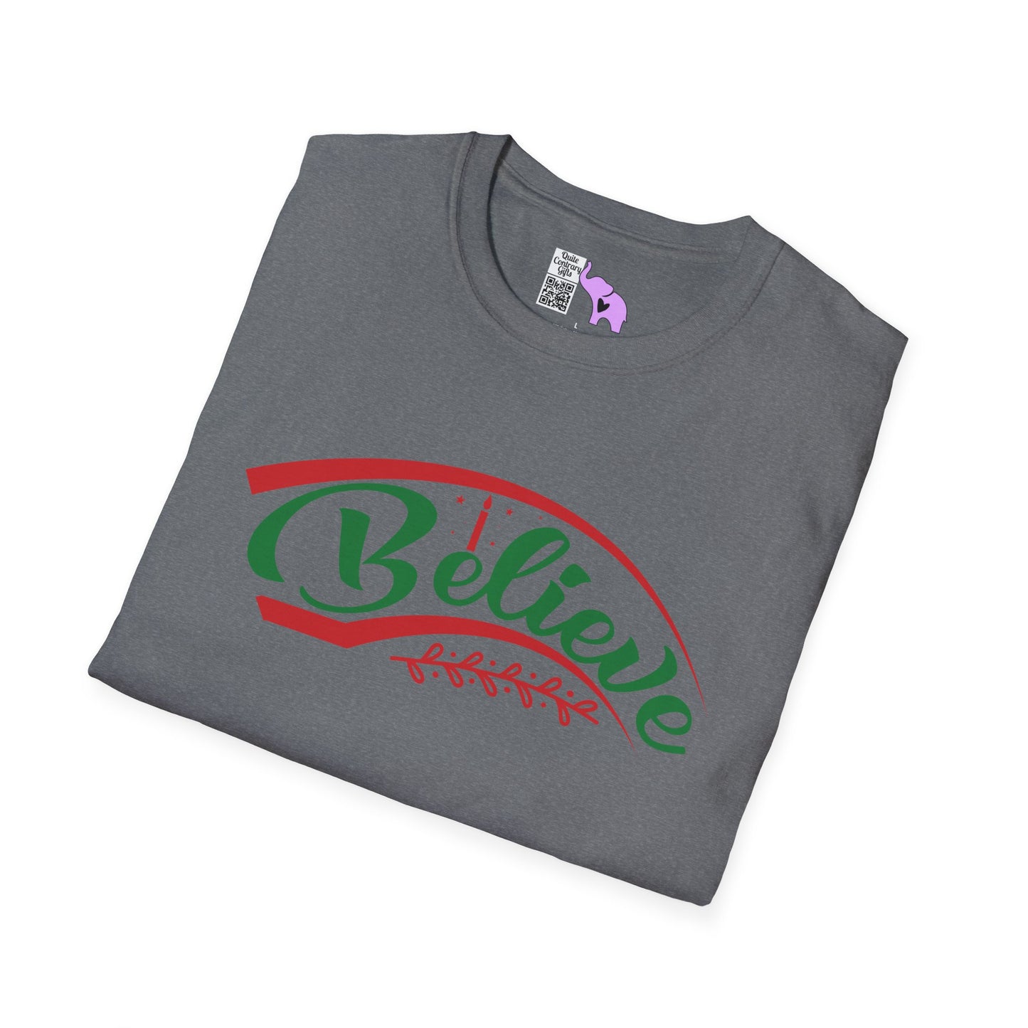 Believe Adult T-shirt