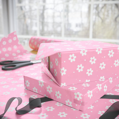 Pretty Petals & Dots Wrapping Paper