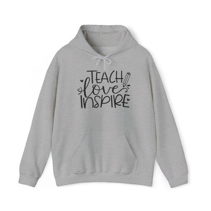 Teach Love Inspire Heavy Blend™ Hooded Sweatshirt