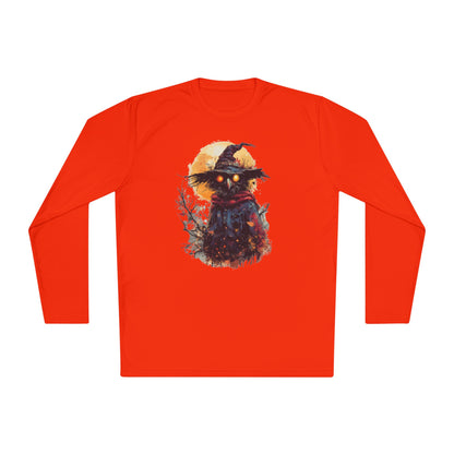 Halloween Scarecrow Adult Long Sleeve Tee