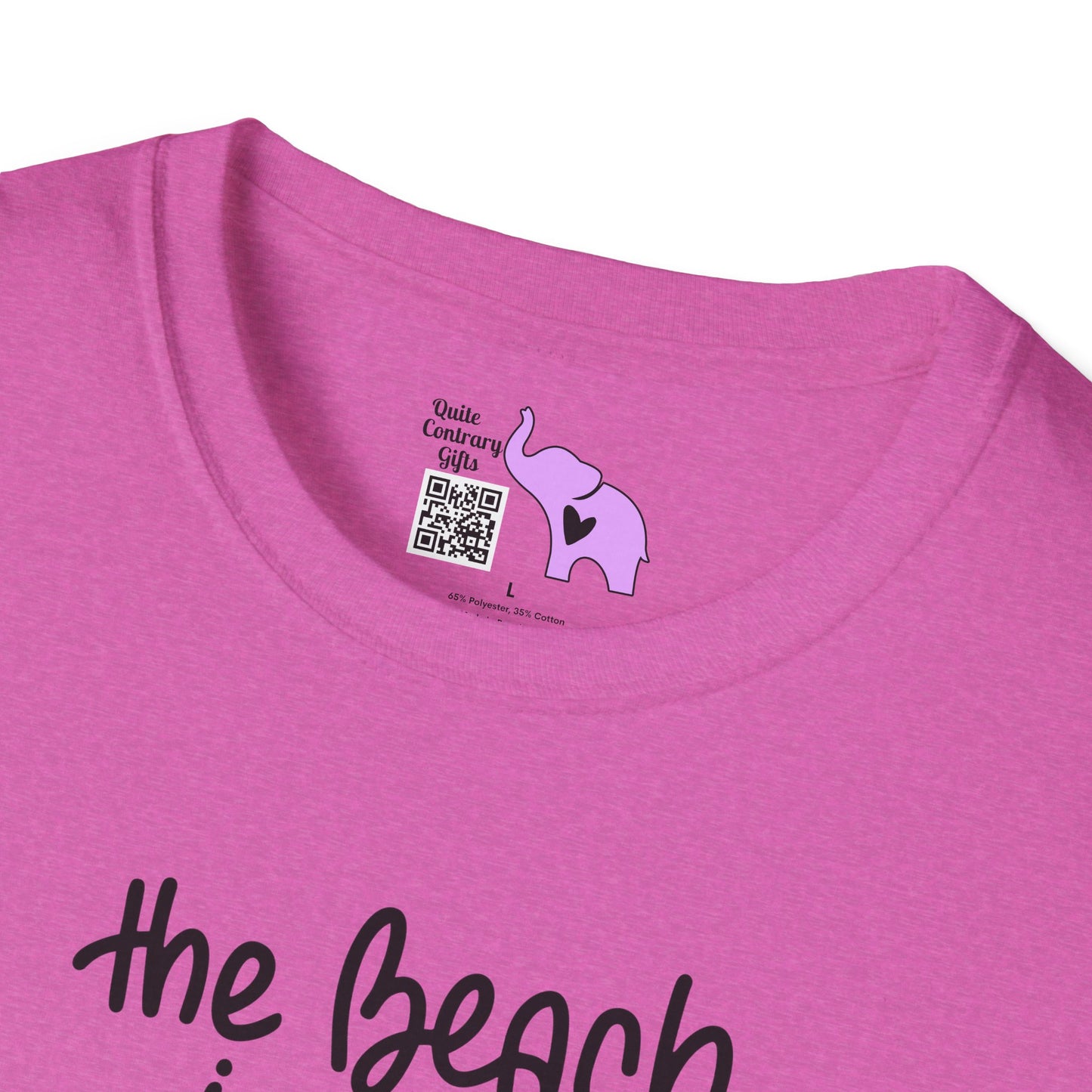 The Beach Is My Happy Place (2) Adult T-shirt