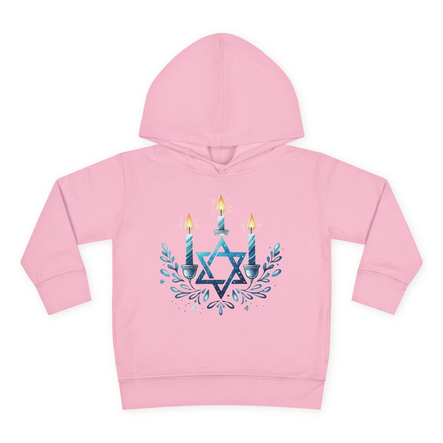 Star & Flame Hanukkah Toddler Hoodie
