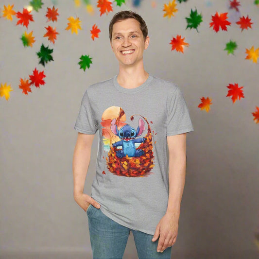 Autumn Leaves Stitch T-shirt