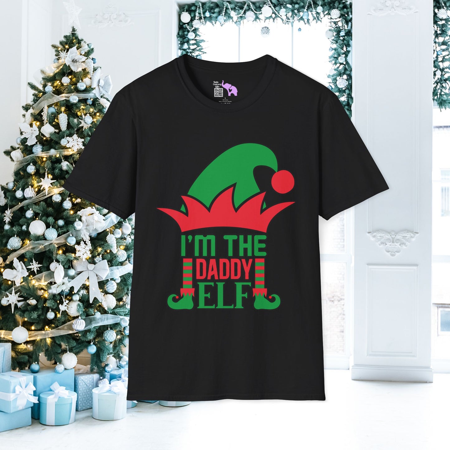 I'm The Daddy Elf Adult T-shirt