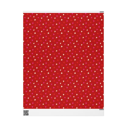 Cupid's Confetti Wrapping Paper