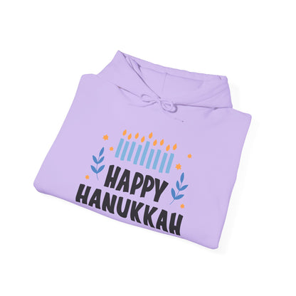 Happy Hanukkah 5 Heavy Blend™ Hooded Sweatshirt