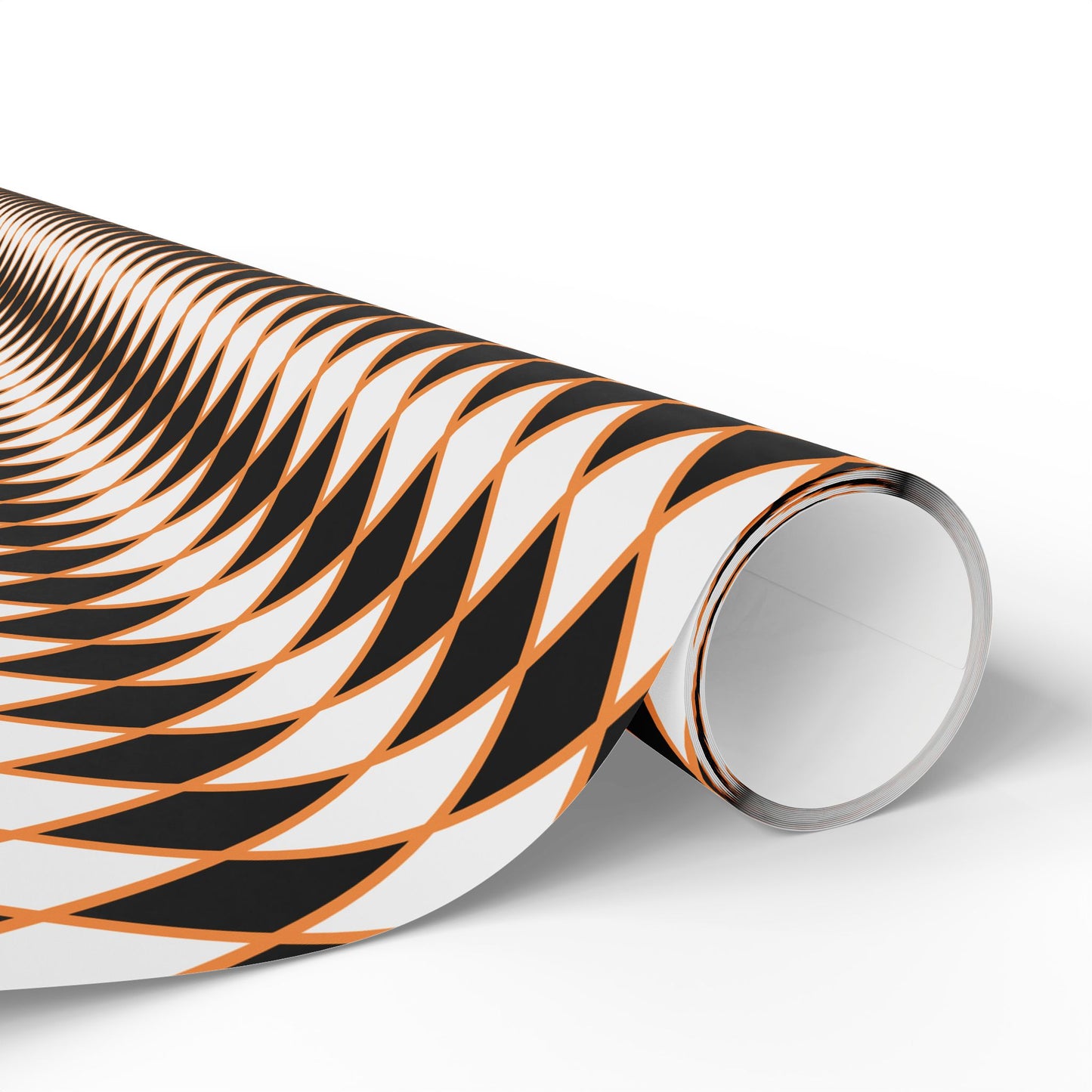 Midnight Ember Harlequin Wrapping Paper