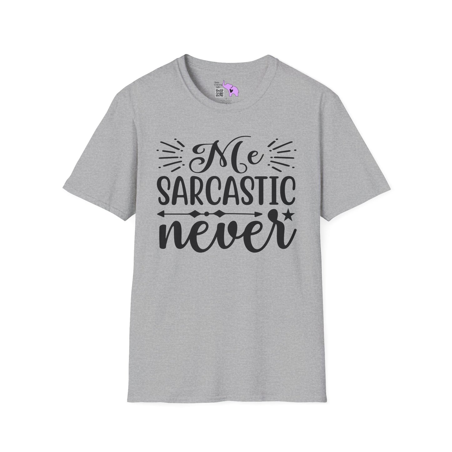 Me Sarcastic Never Adult T-shirt