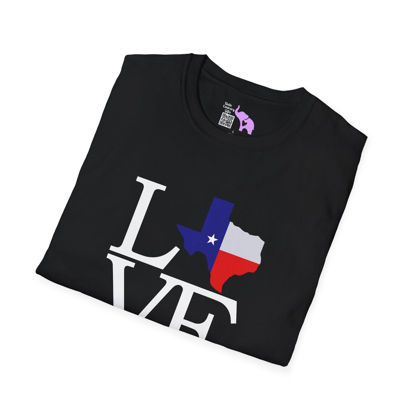 Love (Texas) Adult T-shirt