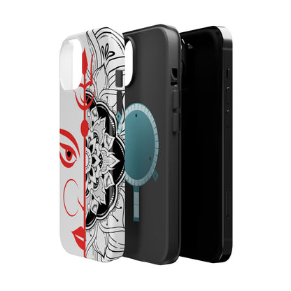 Goddess Durga Mata w/Manala MagSafe® Compatible Tough Case for iPhone