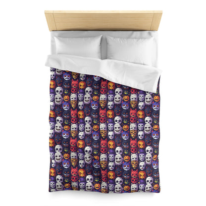 Monster Mash Up Microfiber Duvet Cover