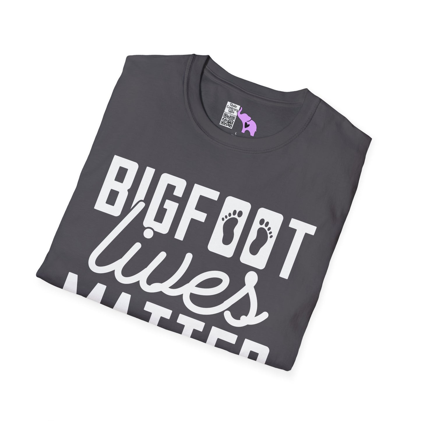 Bigfoot Lives Matter Adult T-shirt