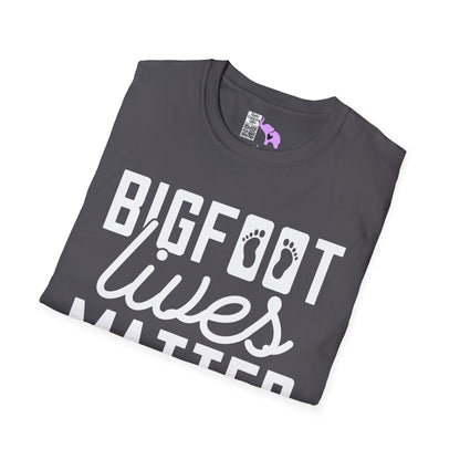 Bigfoot Lives Matter Adult T-shirt