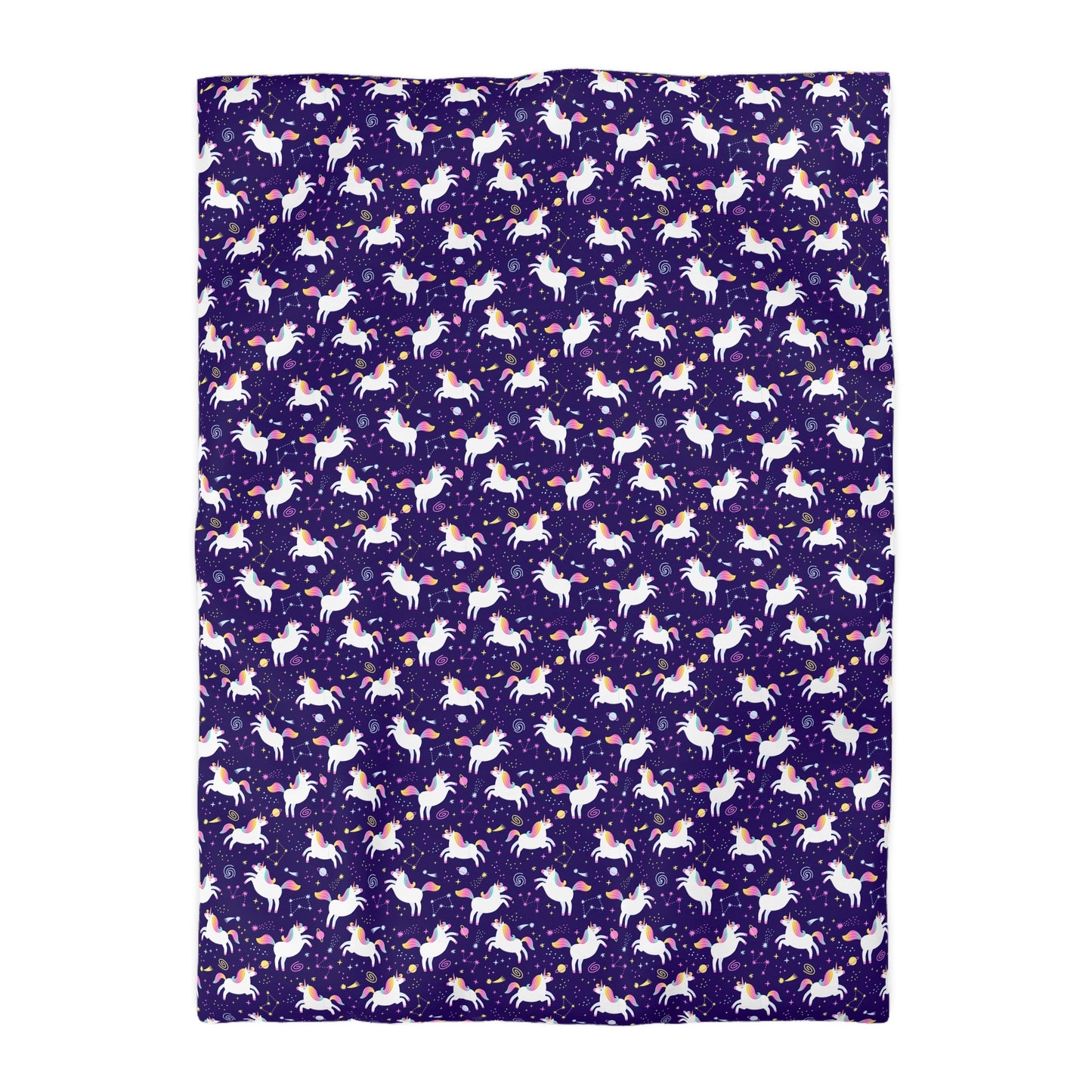 Unicorniverse Microfiber Duvet Cover