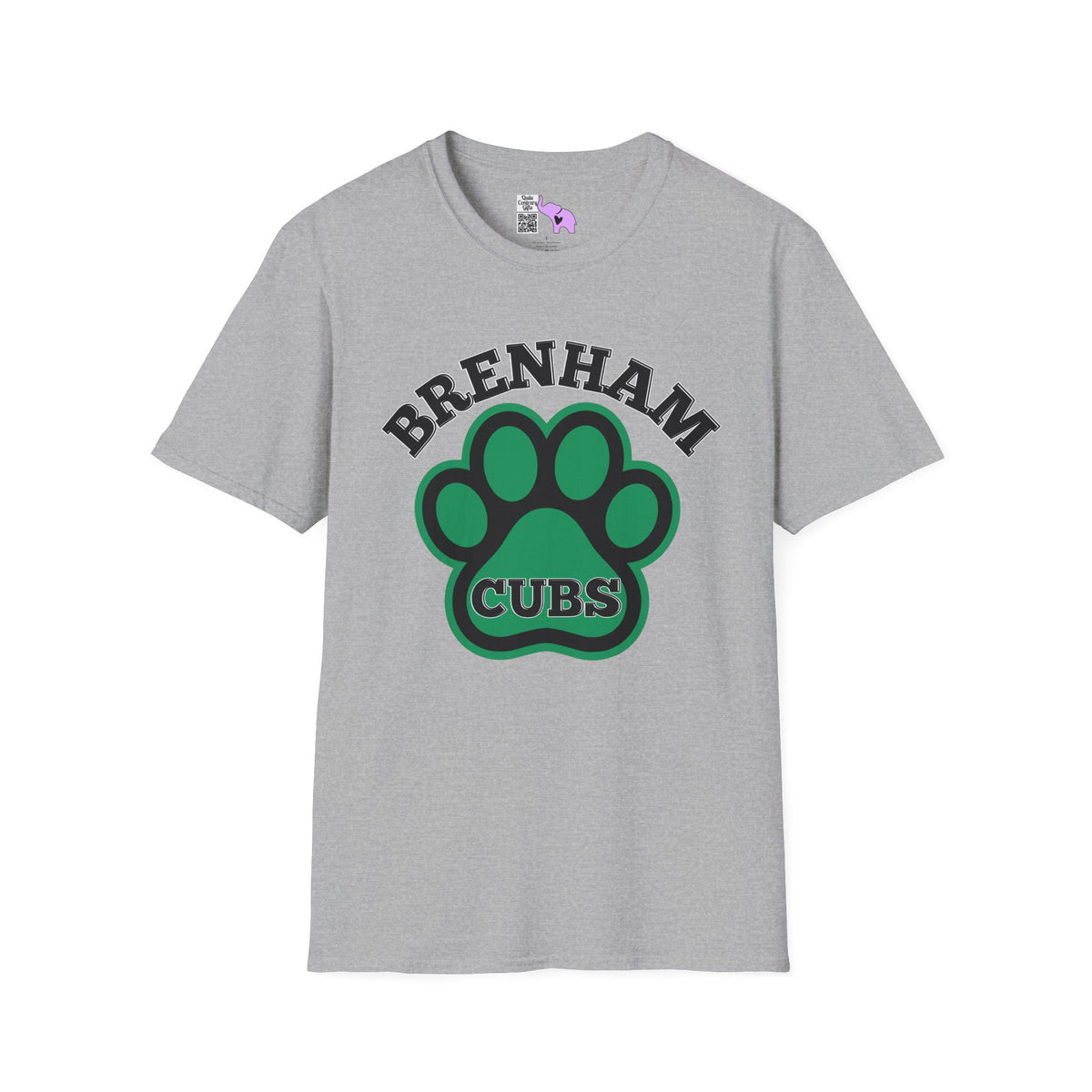 Brenham Paw Pride Adult T-shirt
