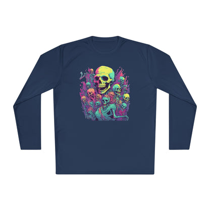 Skeleton Gathering Adult Long Sleeve Tee
