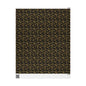 Golden Noir Swirl Wrapping Paper