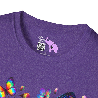 Colorful Butterflies Adult T-shirt