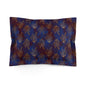 Midnight Gilded Leaves Pillow Sham