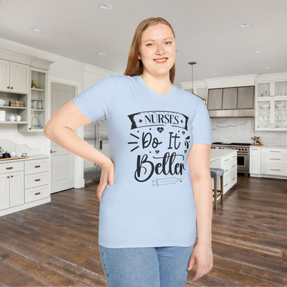 Nurses Do It Better Adult T-shirt