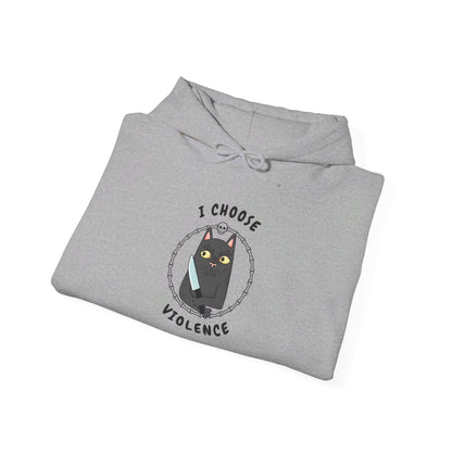 I Choose Violence Heavy Blend™ Hooded Sweatshirt