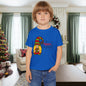 Merry Christmas Girl Gnome Heavy Cotton™ Toddler T-shirt