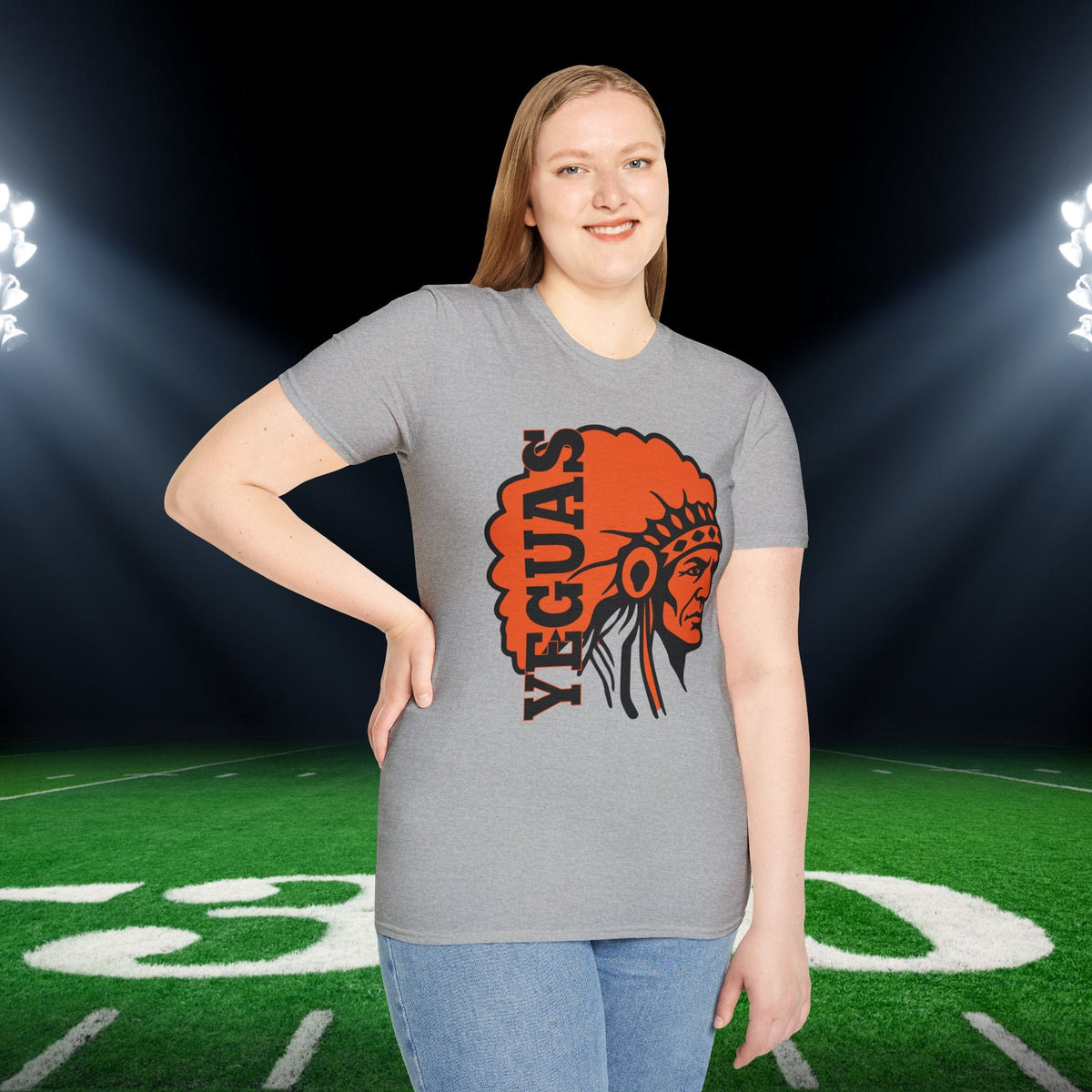 Somerville Yeguas Mascot Adult T-shirt